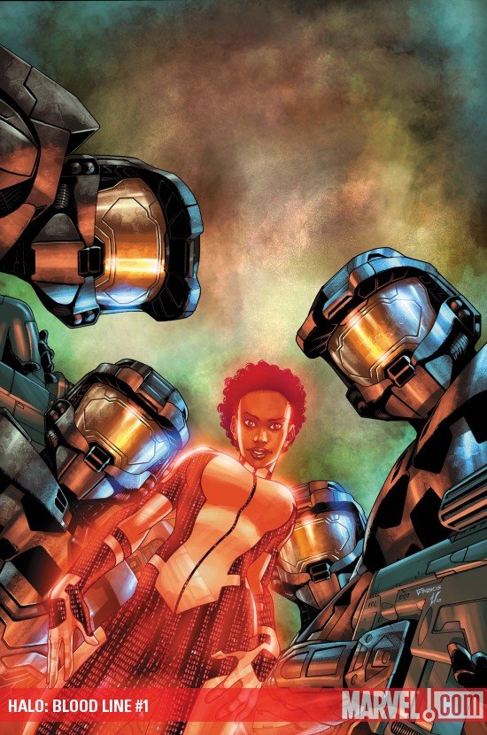 Cover of Halo: Blood Line (2009) - #1