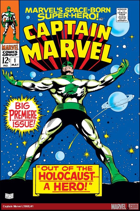 Cover of Captain Marvel (1968) - #1
