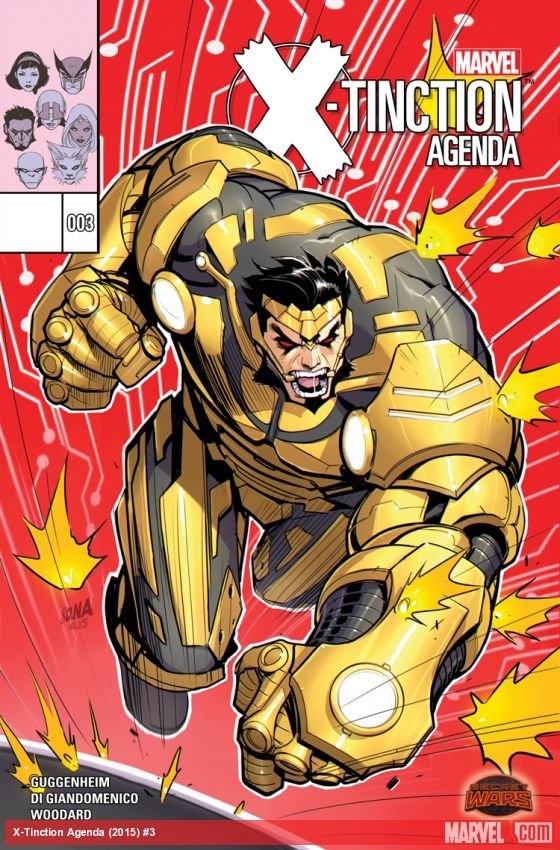Cover of X-Tinction Agenda (2015) - #3