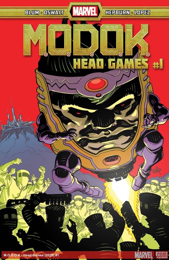 Cover of M.o.d.o.k.: Head Games (2020) - #1