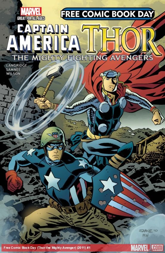 Cover of Free Comic Book Day 2011: Thor The Mighty Avenger (2011) - #1