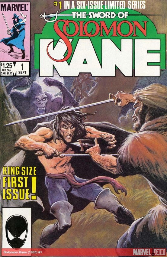 Cover of Solomon Kane (1985) - #1