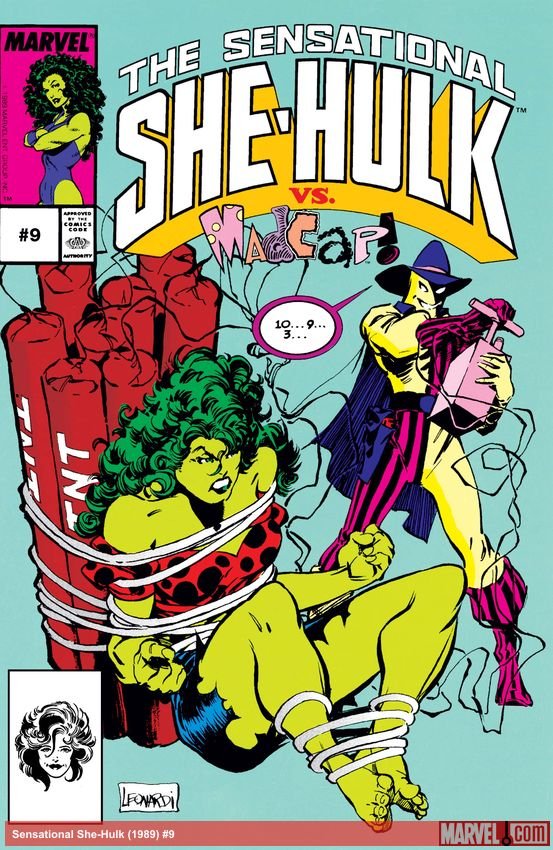 Cover of Sensational She-Hulk (1989) - #9