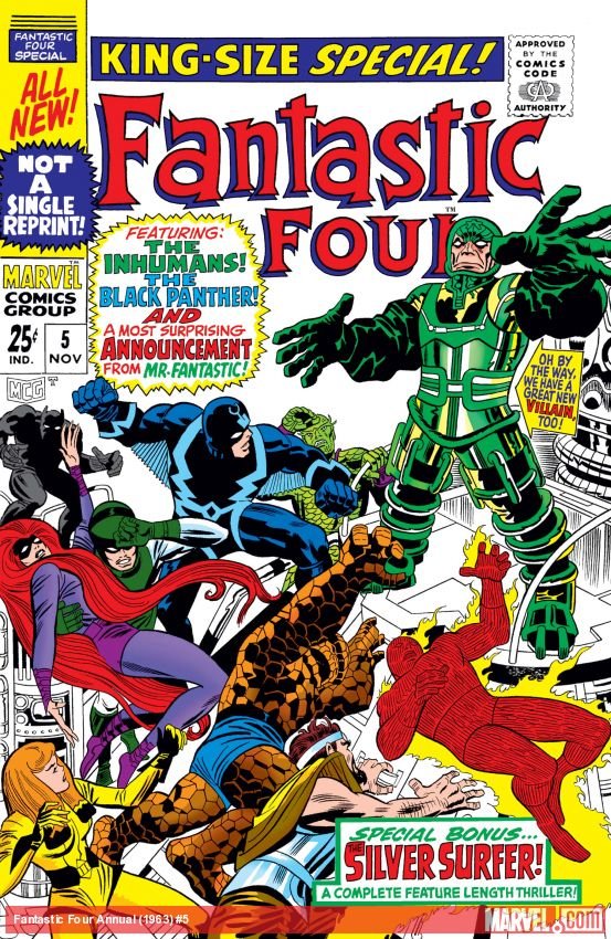 Cover of Fantastic Four Annual (1963) - #5