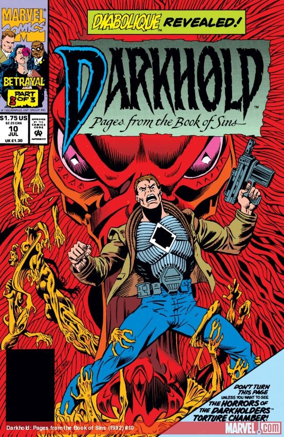 Cover of Darkhold: Pages From The Book Of Sins (1992) - #10