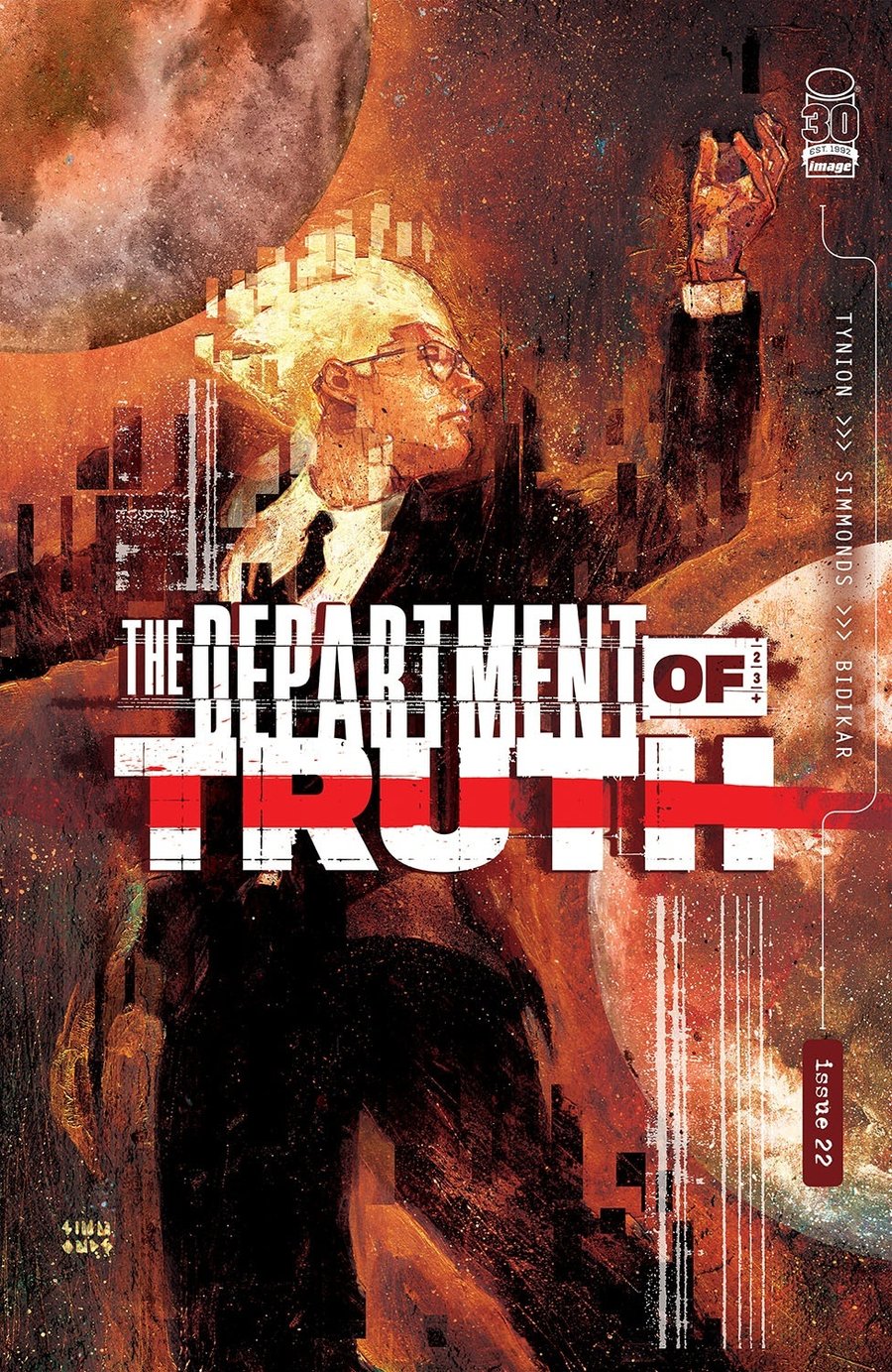 Cover of The Department of Truth (2020) - #22
