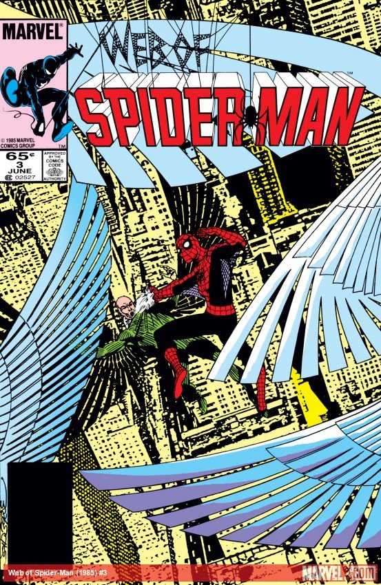 Cover of Web Of Spider-Man (1985) - #3