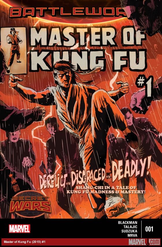 Cover of Master Of Kung Fu (2015) - #1