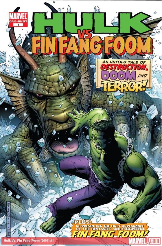 Cover of Hulk Vs. Fin Fang Foom (2007) - #1
