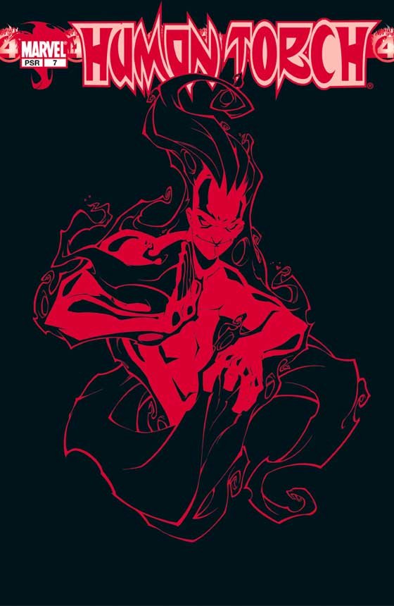 Cover of Human Torch (2003) - #7