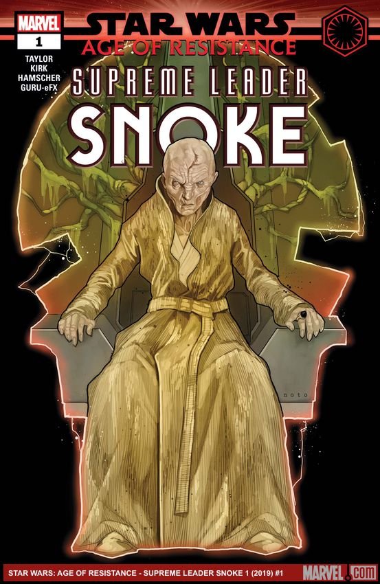 Cover of Star Wars: Age Of Resistance - Supreme Leader Snoke (2019) - #1