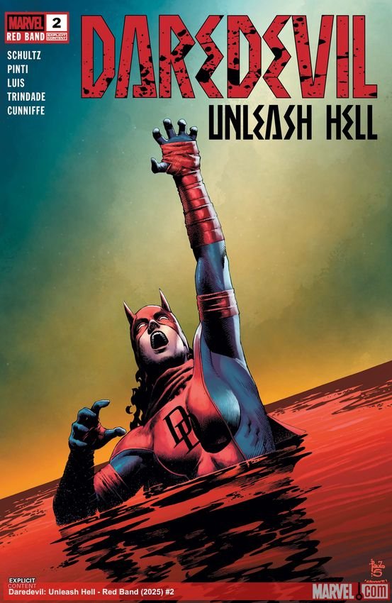 Cover of Daredevil: Unleash Hell - Red Band (2025) - #2