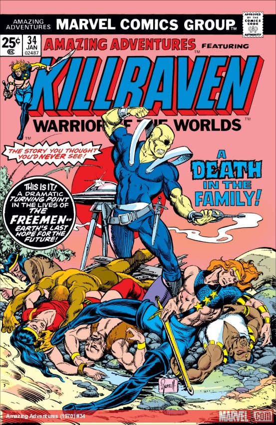 Cover of Amazing Adventures (1970) - #34