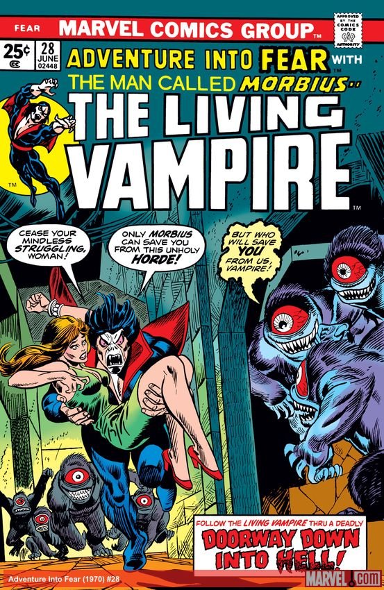 Cover of Adventure Into Fear (1970) - #28