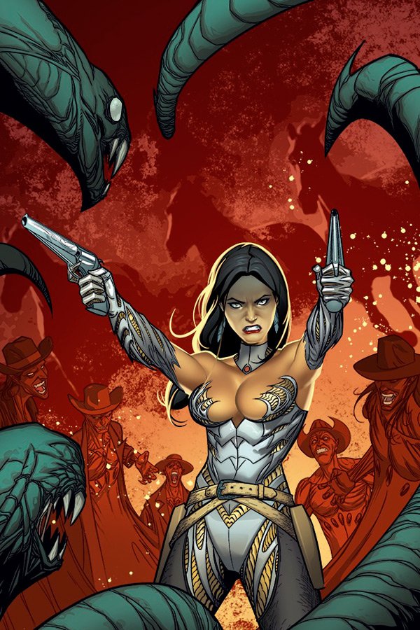 Cover of Witchblade: Day of the Outlaw (2013) - #1