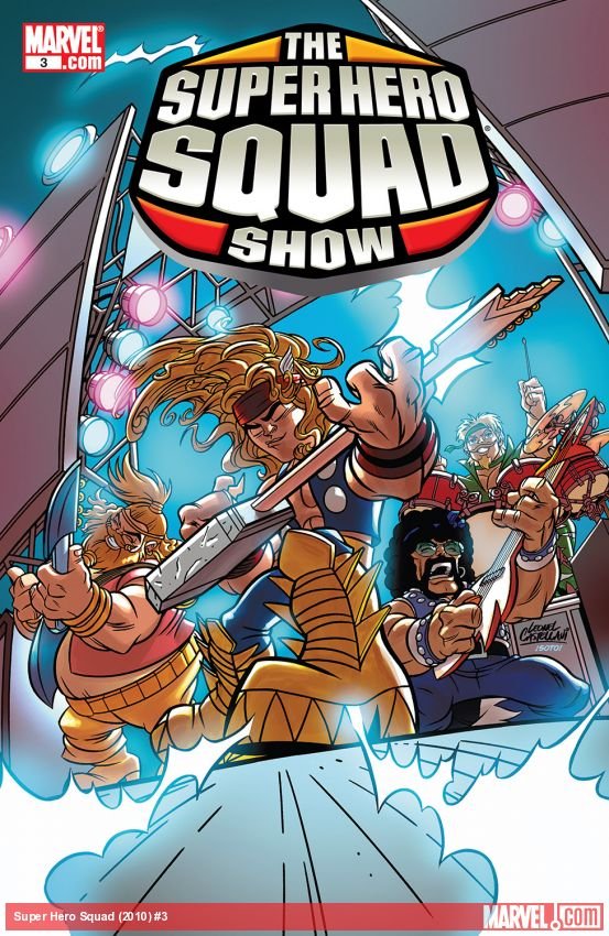 Cover of Marvel Super Hero Squad (2010) - #3