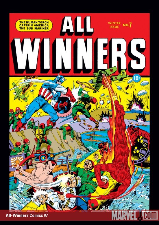 Cover of All-Winners Comics (1941) - #7