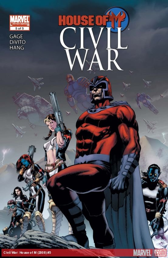 Cover of Civil War: House Of M (2008) - #5