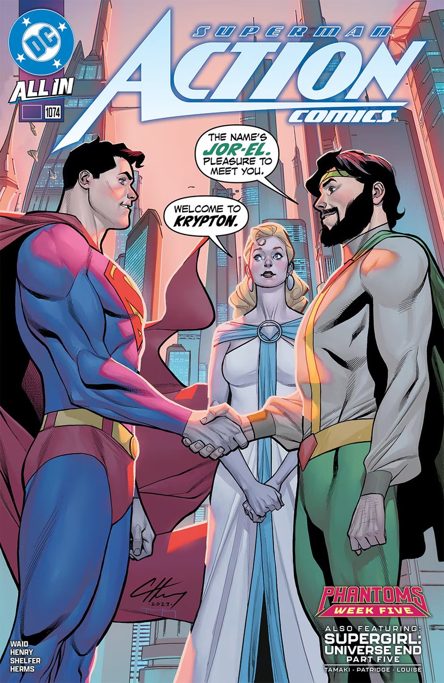 Cover of Action Comics 2016 (2024) - #1074