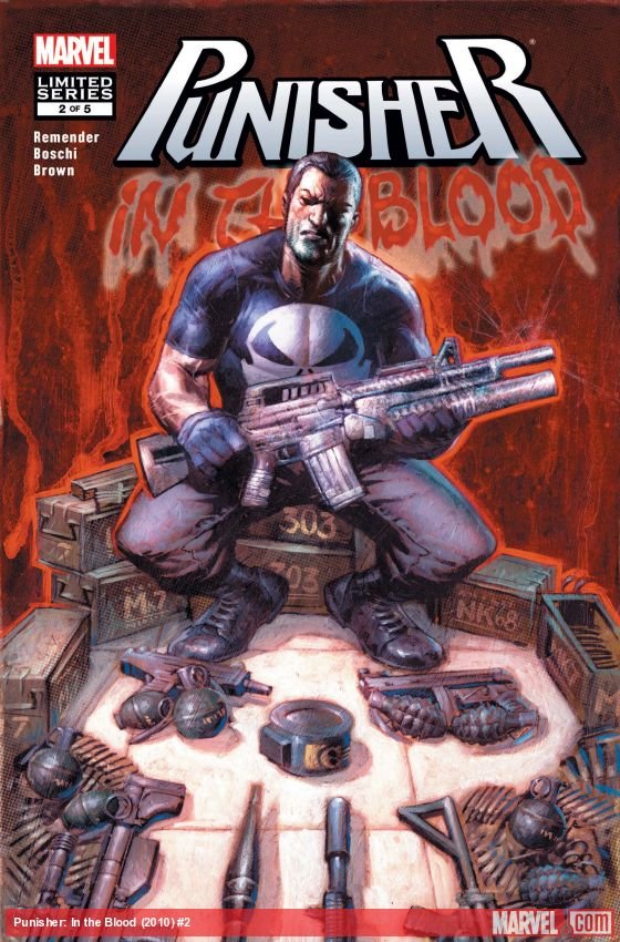 Cover of Punisher: In The Blood (2010) - #2