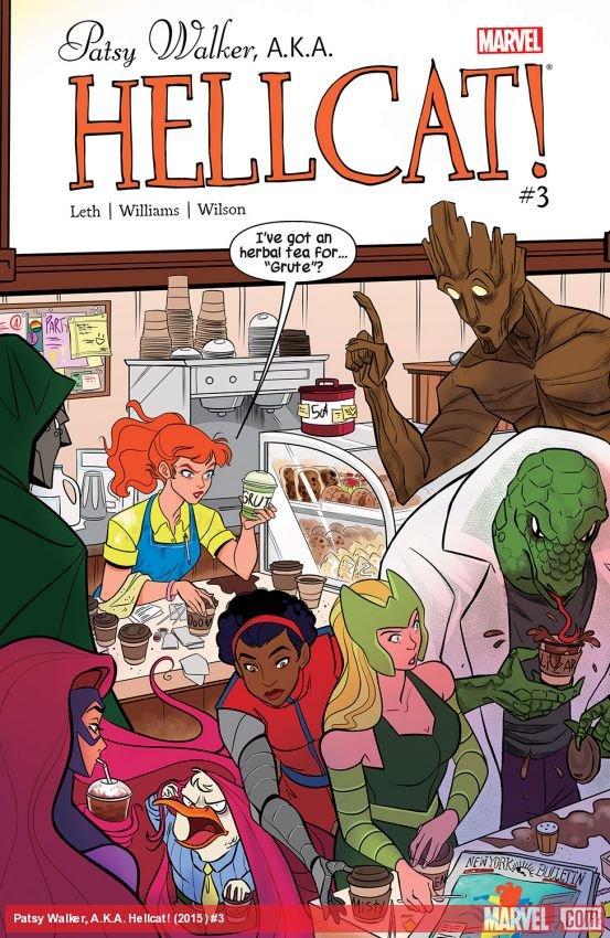 Cover of Patsy Walker, A.k.a. Hellcat! (2015) - #3