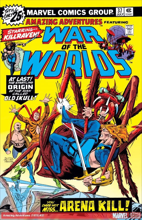 Cover of Amazing Adventures (1970) - #37