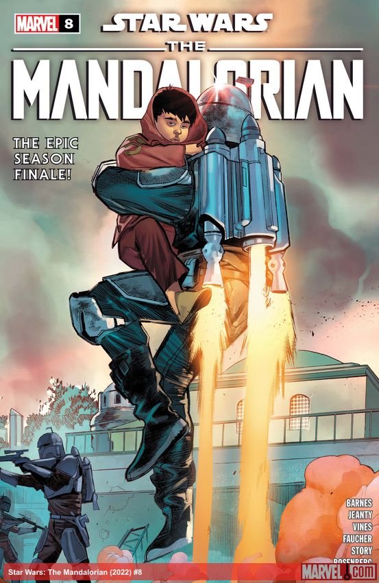 Cover of Star Wars: The Mandalorian (2022) - #8