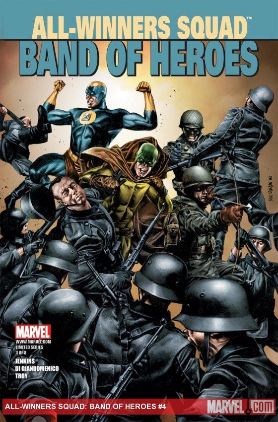 Cover of All-Winners Squad: Band Of Heroes (2011) - #4