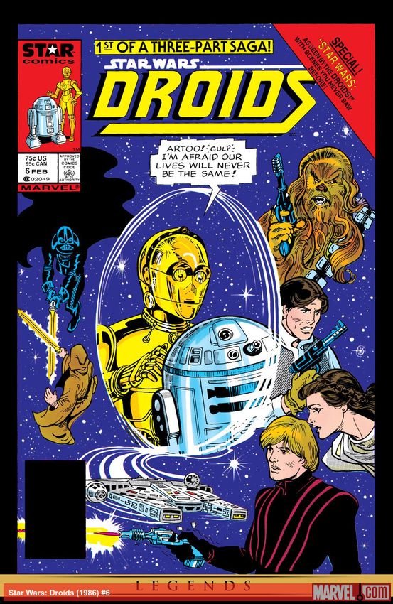 Cover of Star Wars: Droids (1986) - #6
