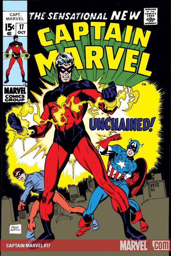Cover of Captain Marvel (1968) - #17