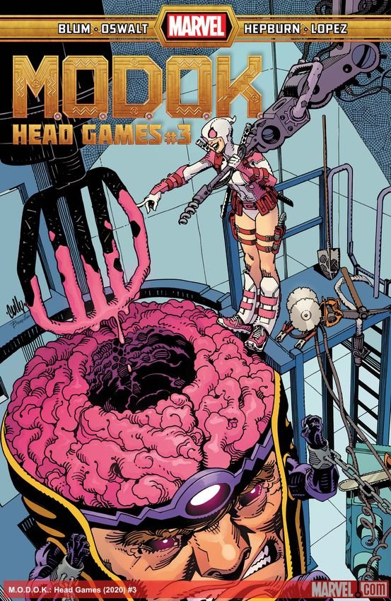 Cover of M.o.d.o.k.: Head Games (2020) - #3