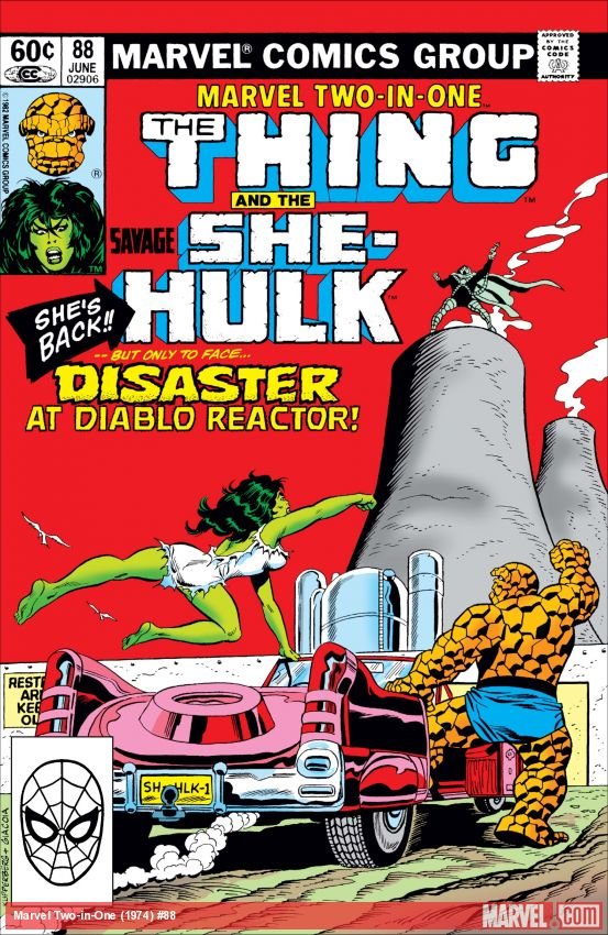 Cover of Marvel Two-In-One (1974) - #88