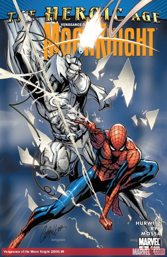 Cover of Vengeance Of The Moon Knight (2009) - #9