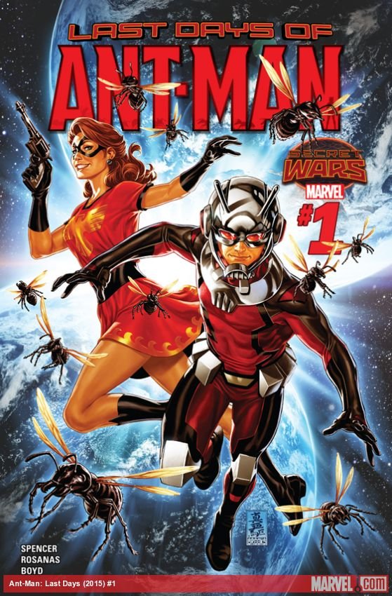Cover of Ant-Man: Last Days (2015) - #1