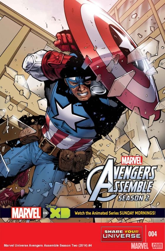 Cover of Marvel Universe Avengers Assemble Season Two (2014) - #4