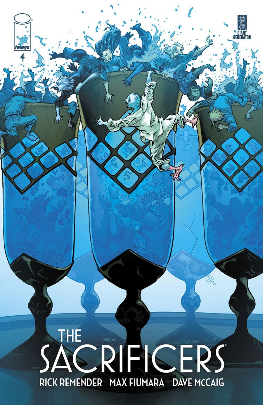 Cover of The Sacrificers (2023) - #4