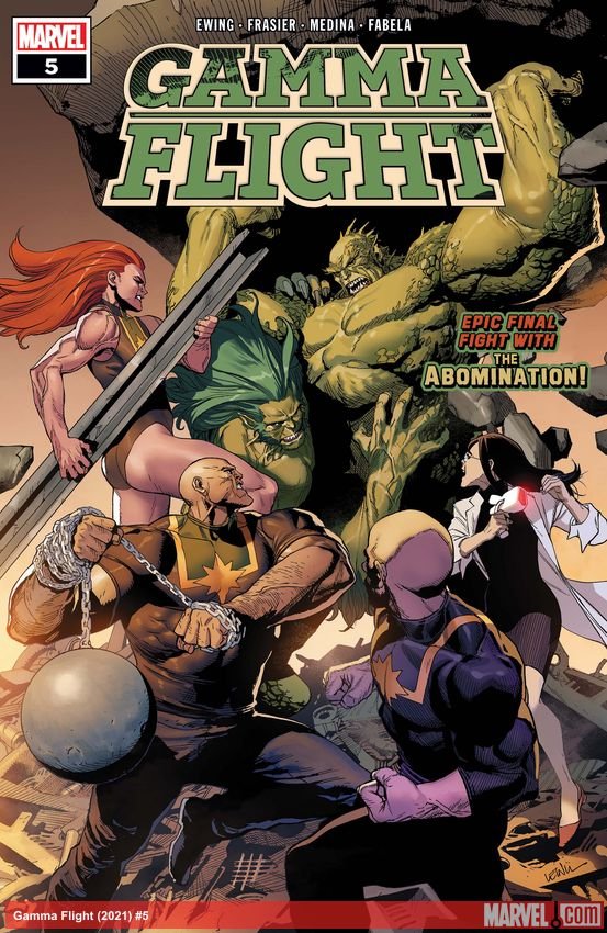 Cover of Gamma Flight (2021) - #5