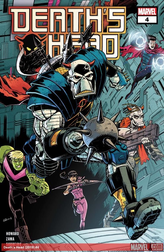 Cover of Death's Head (2019) - #4