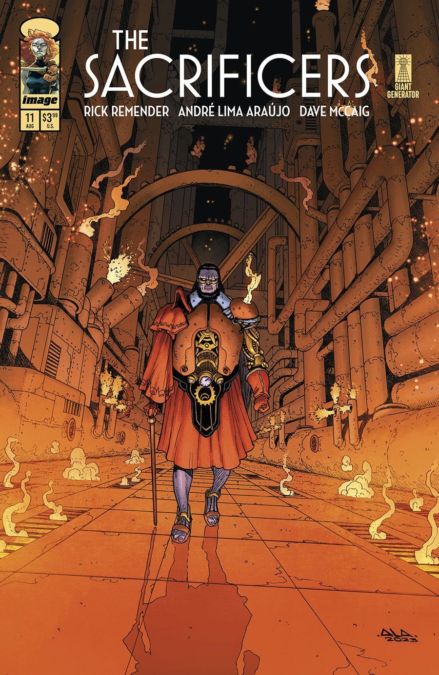 Cover of The Sacrificers (2023) - #11
