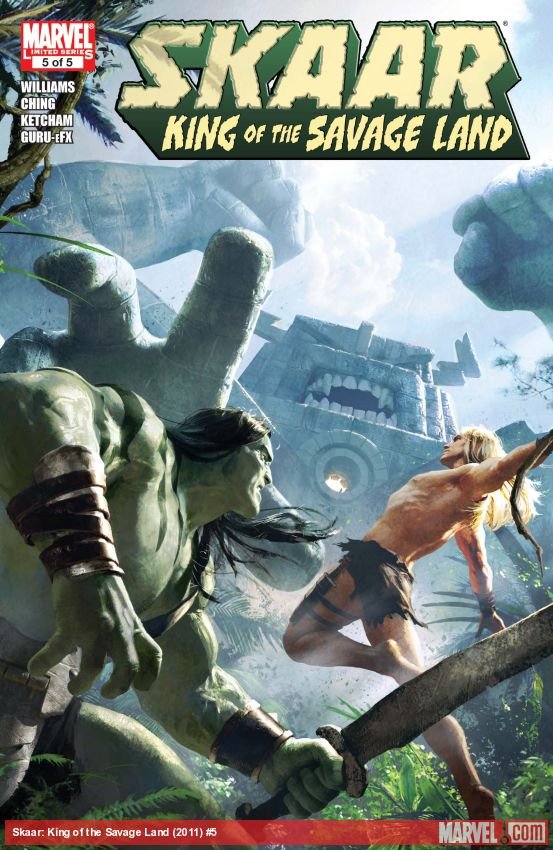 Cover of Skaar: King of the Savage Land (2011) - #5