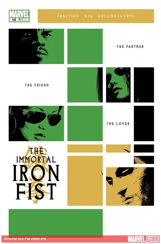 Cover of The Immortal Iron Fist (2006) - #16