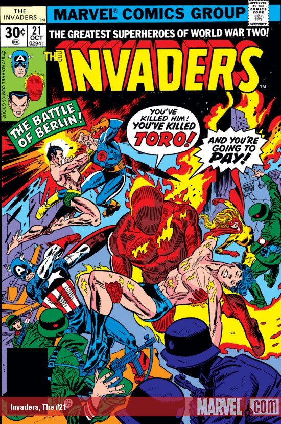 Cover of Invaders (1975) - #21