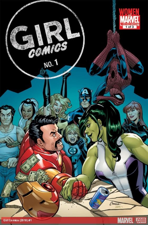 Cover of Girl Comics (2010) - #1