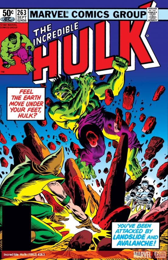 Cover of Incredible Hulk (1962) - #263