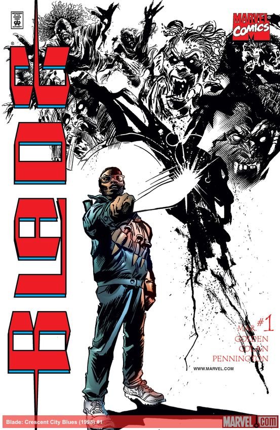 Cover of Blade: Crescent City Blues (1998) - #1