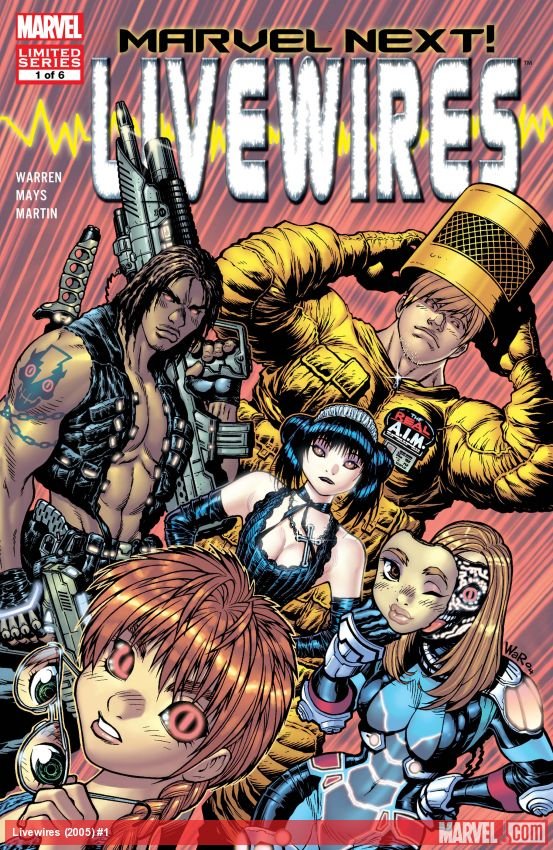 Cover of Livewires (2005) - #1