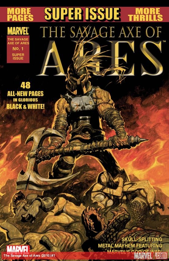 Cover of The Savage Axe Of Ares (2010) - #1