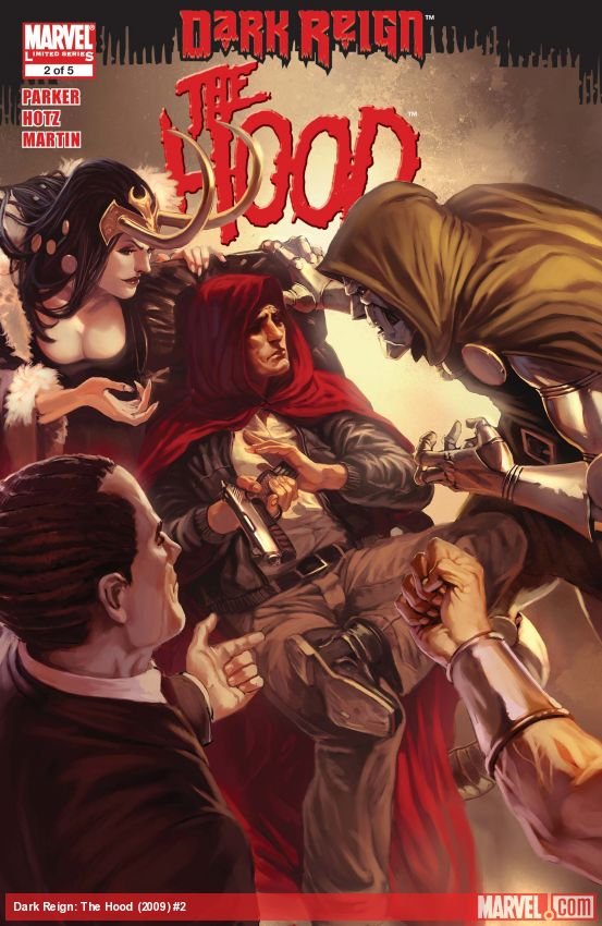 Cover of Dark Reign: The Hood (2009) - #2