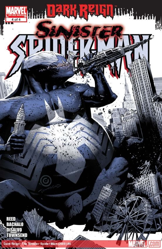 Cover of Dark Reign: The Sinister Spider-Man (2009) - #4