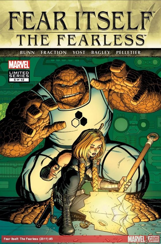 Cover of Fear Itself: The Fearless (2011) - #5